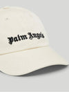 Men's Logo Ball Cap Beige - PALM ANGELS - BALAAN.