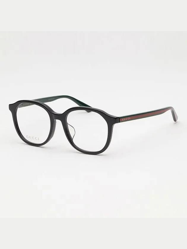 Eyewear Three Stripes Acetate Eyeglasses Black - GUCCI - BALAAN 2