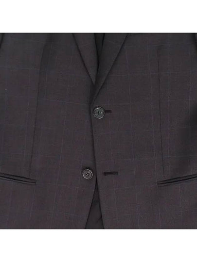 Armani Gray Color Check Pattern 100 Virgin Wool Men s Suit SET 50 - GIORGIO ARMANI - BALAAN 2