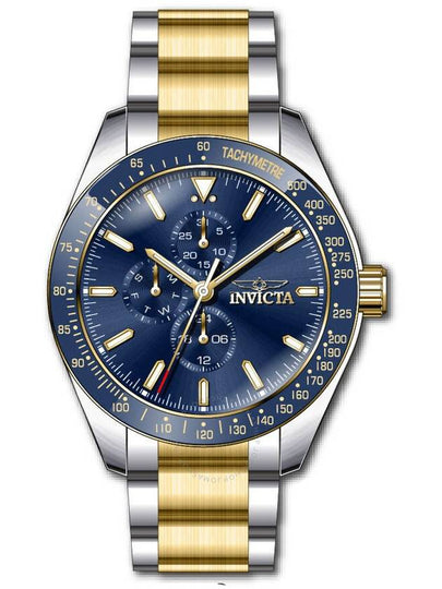 Invicta Aviator Quartz Blue Dial Men's Watch 39076 - INVICTA - BALAAN 2