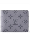 Monogram Eclipse Reverse Slender Half Wallet Grey - LOUIS VUITTON - BALAAN 2