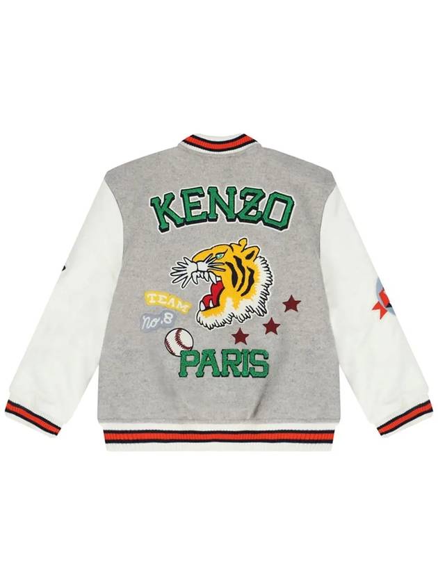 Kids Women s Back Tiger Logo Bomber Jacket K26096 A03 - KENZO - BALAAN 3