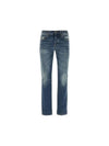 Slim-Fit Cotton Jeans Deauville Beach Blue - SAINT LAURENT - BALAAN 2