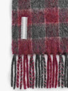 Alpaca Check Muffler Red Green - OUR LEGACY - BALAAN 3