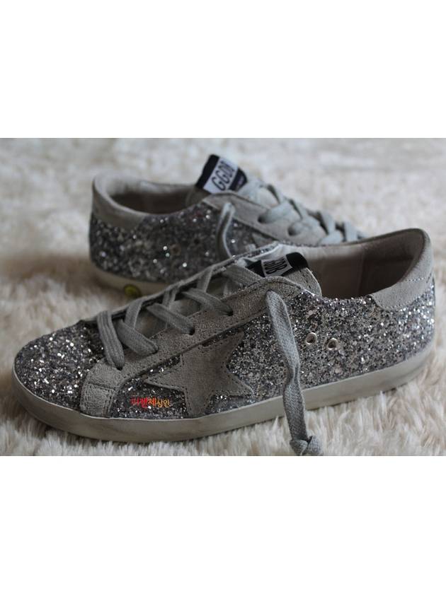 215 size kids silver glitter vintage superstar low - GOLDEN GOOSE - BALAAN 6