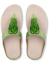 Pinot Sequin Toe Post Lime Green Women - FITFLOP - BALAAN 2