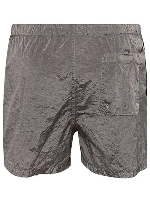 Swimming Nylon Trunk Shorts Grey - STONE ISLAND - BALAAN 3