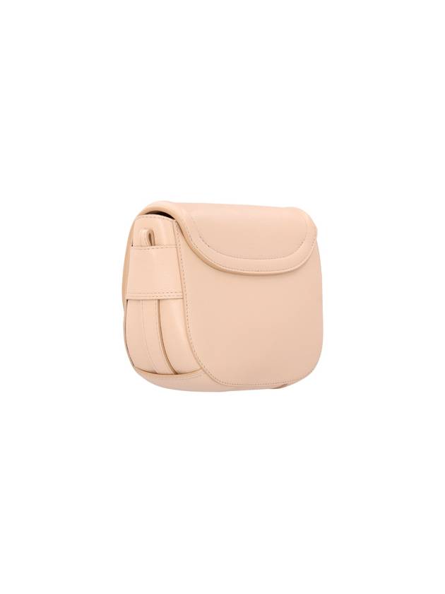 Grain Leather Mara Cross Bag Cement Beige - CHLOE - BALAAN 3