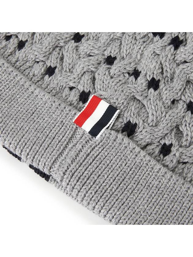 Hat UKH040AY1024 055 Gray - THOM BROWNE - BALAAN 6