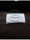 Convertible cropped velvet down jacket 36 291805 1XJX F0002 - PRADA - BALAAN 7