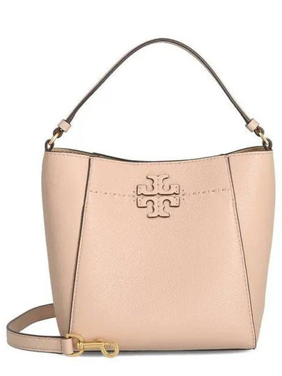 McGraw Small Tote Bag Grey - TORY BURCH - BALAAN 2