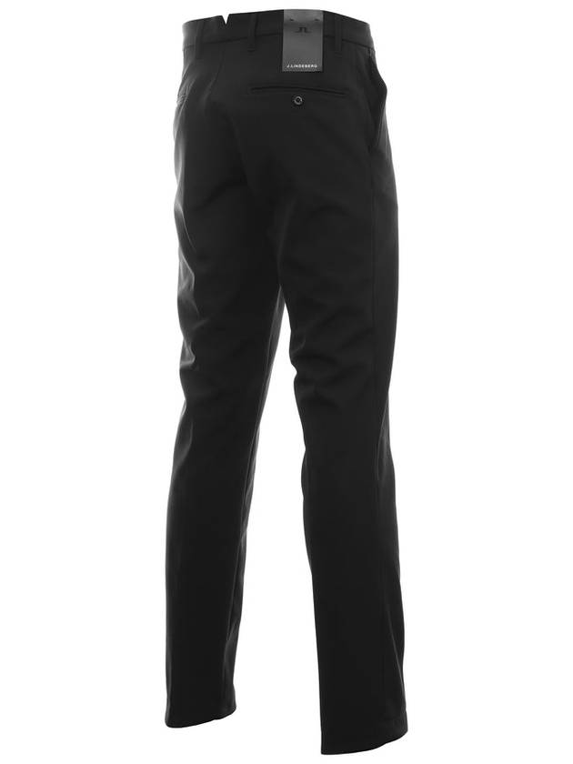 Men's Elote Bonded Fleece Stretch Pants Black - J.LINDEBERG - BALAAN 3