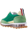 Men's Tech Runner Low Top Sneakers Green - THOM BROWNE - BALAAN 4