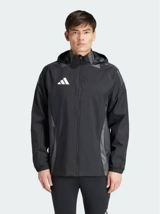 Tiro 24 Competition All Weather Track Jacket Black - ADIDAS - BALAAN 2