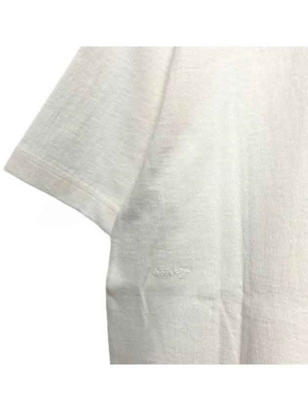 Men's Classic Short Sleeve T-Shirt Chalk - BOTTEGA VENETA - BALAAN 5