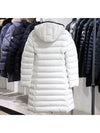 Moka long padding Moka down jacket white 1C51300 - MONCLER - BALAAN 3