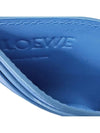 Puzzle Edge Plain Classic Calfskin Card Wallet Blue - LOEWE - BALAAN 5