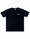 Floppy Small Logo Short Sleeve T-Shirt Black - ALEX&AIDEN - BALAAN 2