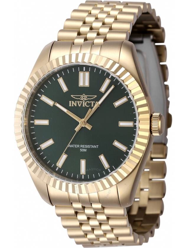 Invicta Specialty Quartz Green Dial Men's Watch 47489 - INVICTA - BALAAN 1