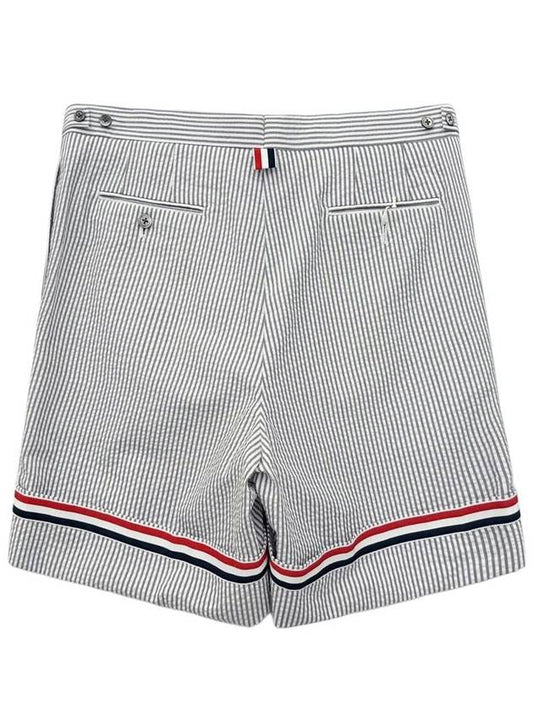 seersucker short pants MTC176E 035 - THOM BROWNE - BALAAN 2