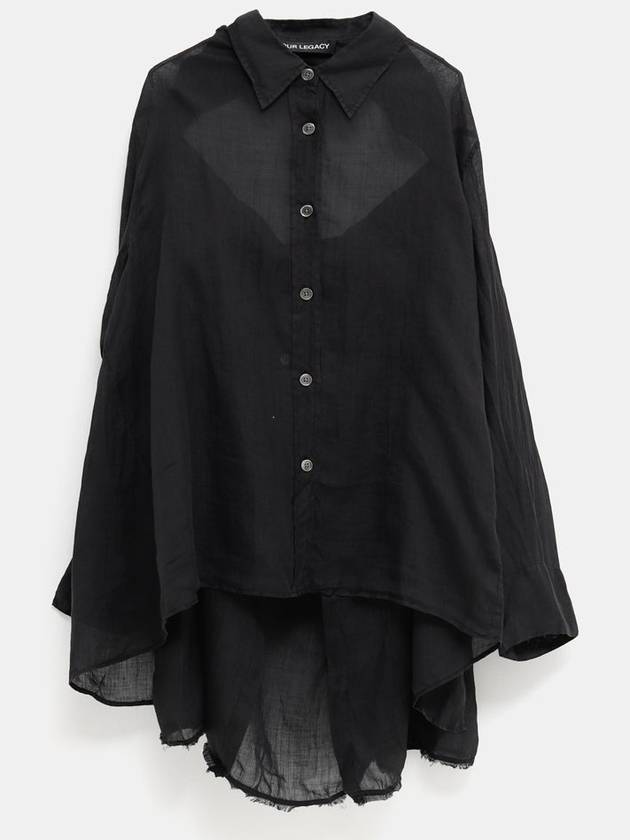 Backless Liner Shirt Black - OUR LEGACY - BALAAN 2