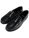 Women's Monogram Le Penny Loafer Black - SAINT LAURENT - BALAAN 2