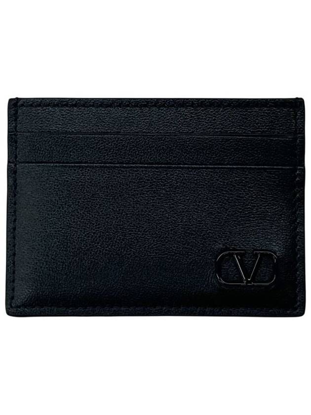 V logo signature card wallet 5Y2P0T83 - VALENTINO - BALAAN 2