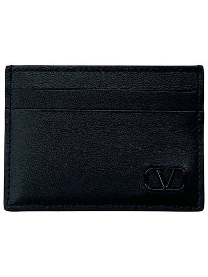 V logo signature card wallet 5Y2P0T83 - VALENTINO - BALAAN 2