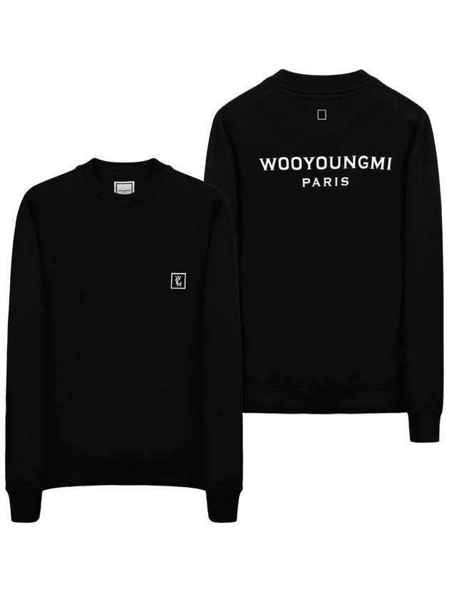 Back Logo Sweatshirt Black - WOOYOUNGMI - BALAAN 2