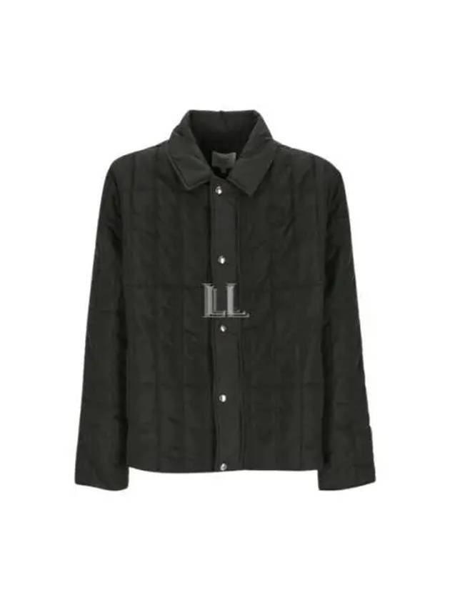 Quilted Jacket Black - MAISON KITSUNE - BALAAN 2