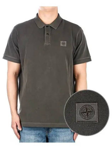 Men s Caravan Short Sleeve T Shirt 271996 - STONE ISLAND - BALAAN 1