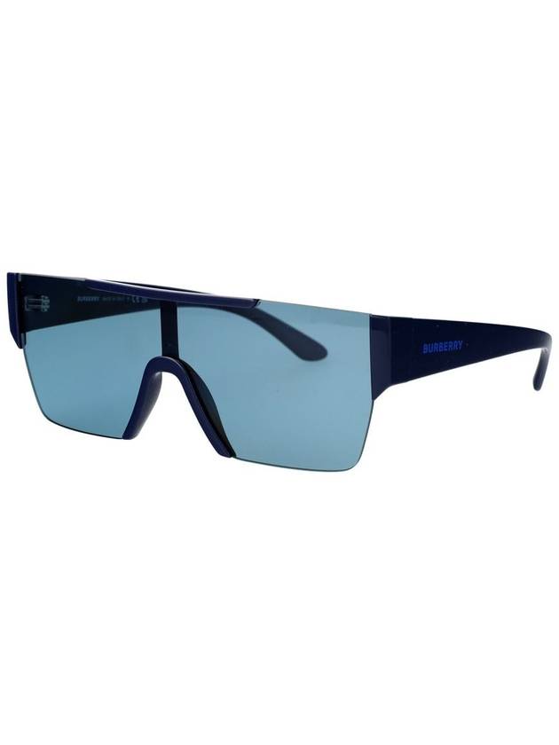 Eyewear Plastic Logo Goggles Sunglasses Blue - BURBERRY - BALAAN 3