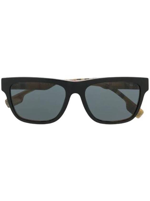 Eyewear Vintage Check Square Frame Sunglasses - BURBERRY - BALAAN 1