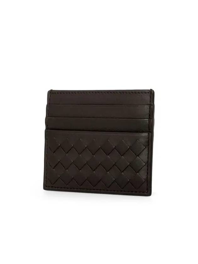 Intrecciato Classic Card Wallet Brown - BOTTEGA VENETA - BALAAN 5