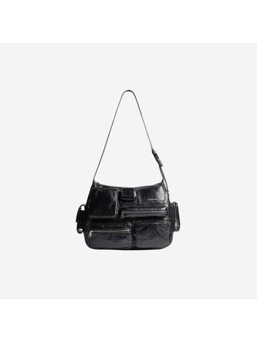 Superbage Messenger Bag Black - BALENCIAGA - BALAAN 1