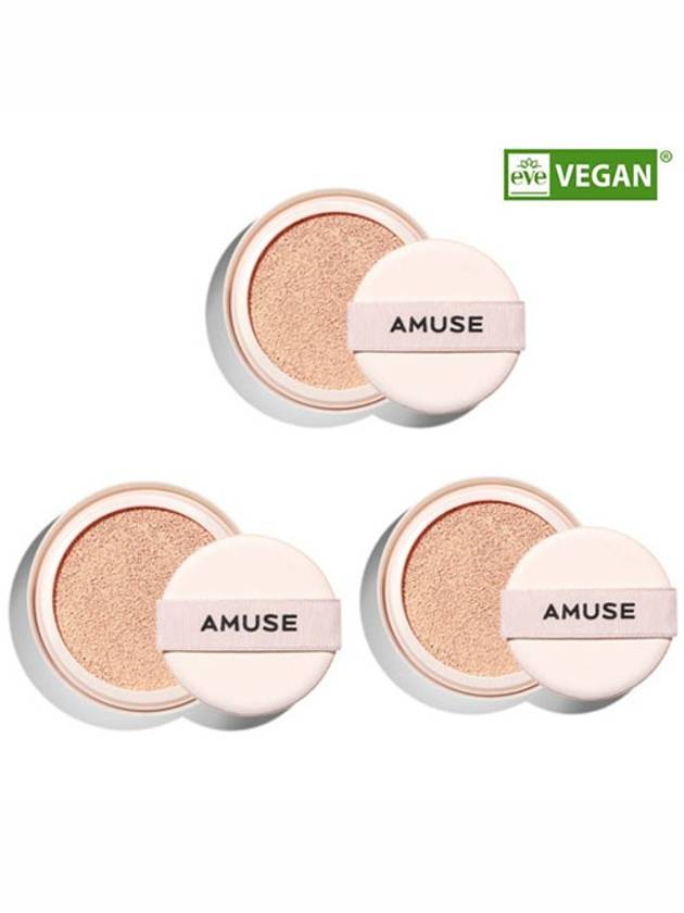 [AMUSE] Skin Tune Vegan Cover Cushion Refill (3 colors) - AMUSE - BALAAN 1