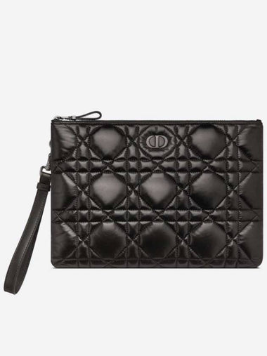 Caro Daily Strap Pouch Large Black S5086BNGX - DIOR - BALAAN 1