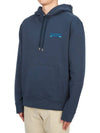 Oars Regular Hoodie Ink Blue - MAISON KITSUNE - BALAAN 3