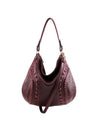 Maximus Hobo Shoulder Bag Florentine Plum - DONIRAY - BALAAN 1