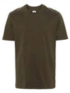 30/1 Jersey Graphic Short Sleeve T-Shirt Green - CP COMPANY - BALAAN 2