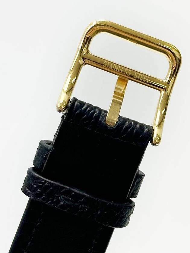 Gold H Hour Black Wristwatch 2VHEC22303 - HERMES - BALAAN 10