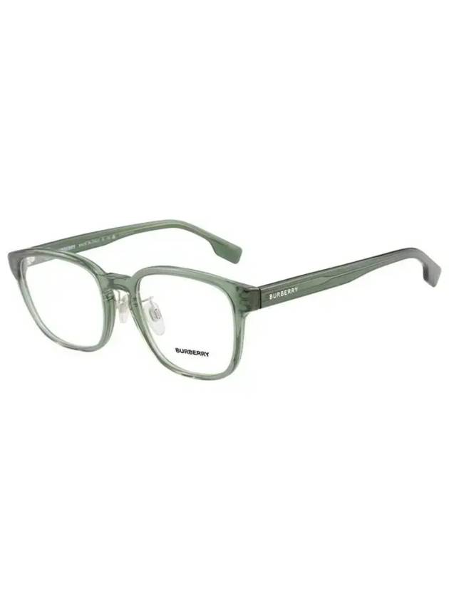 Square Acetate Eyeglasses Green - BURBERRY - BALAAN 1