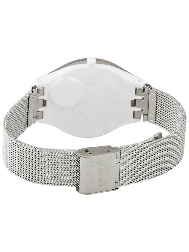 Swatch Skinmesh Silver Dial Men's Watch SVOM100M - SWATCH - BALAAN 3