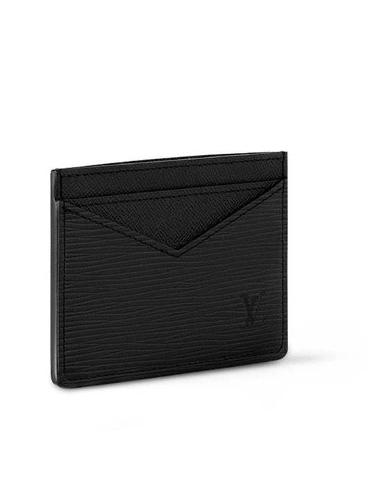 Neo Porte Cartes Leather Card Wallet Black - LOUIS VUITTON - BALAAN 2