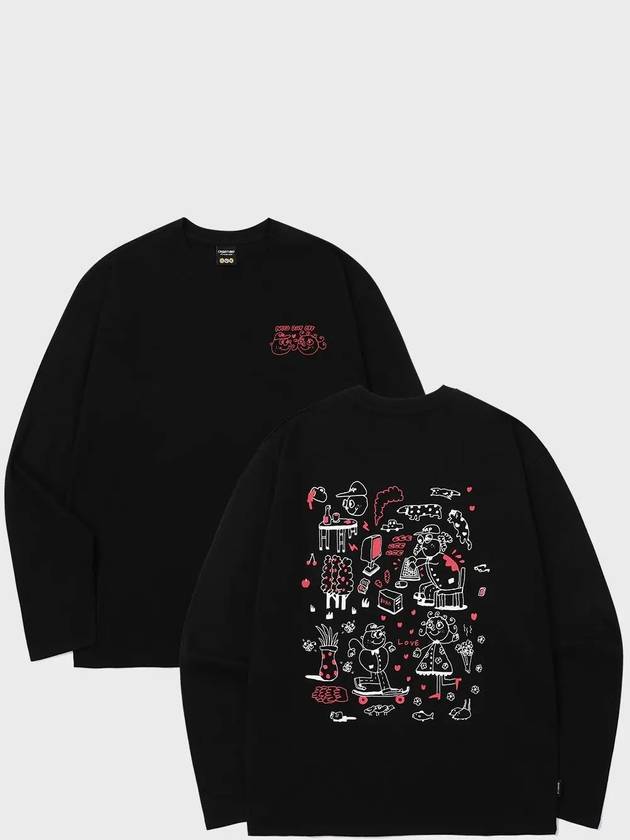 NEED DAY OFF Long Sleeve Black - CPGN STUDIO - BALAAN 1