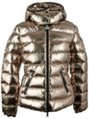 Women's BADY Metallic Nylon Down Padding Gold - MONCLER - BALAAN 1