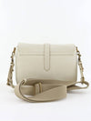 Buckle Leather Cross Bag Beige - GOLDEN GOOSE - BALAAN 3