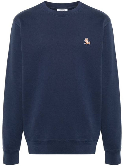 Chillax Patch Regular Sweatshirt Eclipse Blue - MAISON KITSUNE - BALAAN 2