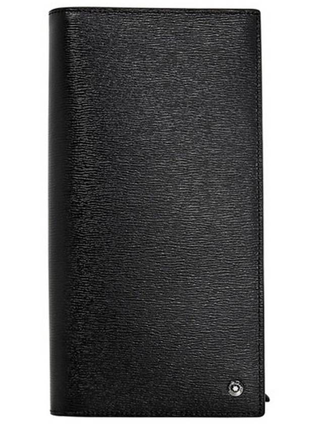 Westside Zipper Long Wallet Black - MONTBLANC - BALAAN 2