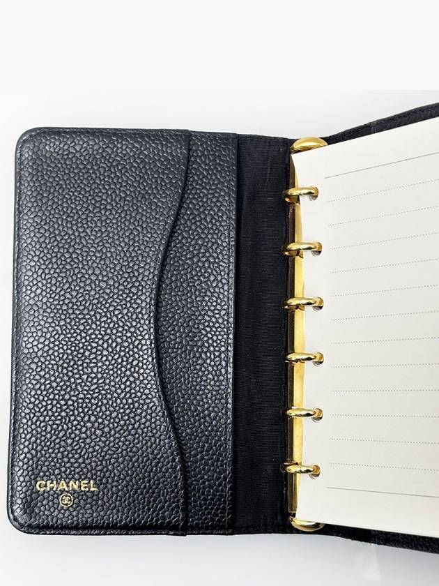 Black Caviar Skin Diary Cover 4VCHA09967 - CHANEL - BALAAN 8